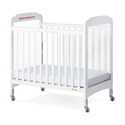 Serenity Compact Fixed Side Crib, white - Next Generation crib, serenity, mattress